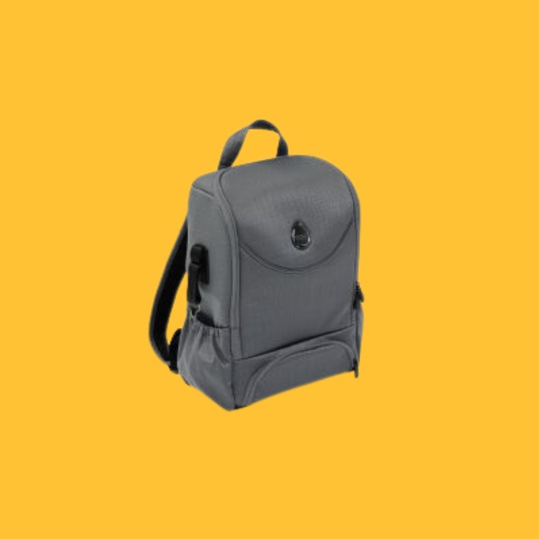 The egg 2 backpack in grey.